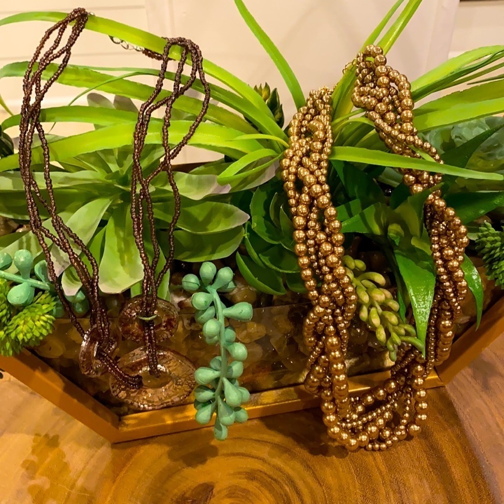 2  Beautiful 🤩 necklaces